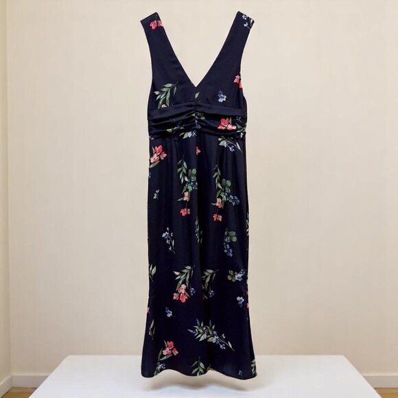 Keepsake the Label Glory Midi Dress Navy Floral Size M New with Defects - Picture 9 of 11